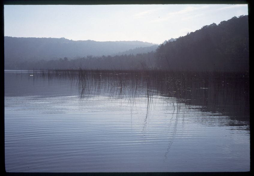On Rock Lake, soon after sunrise