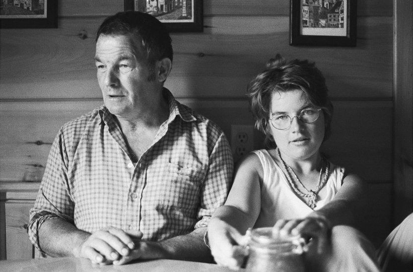 My dad and my sister Marlene