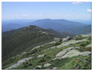 Looking southwest at Iroquois Mtn, , Santanoni Peak, Panther Peak