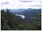 Looking southwest at Allen Mtn, Santanoni Peak, Cheney Cobble, Rist Mtn
