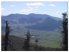 Looking southeast at Couchsachraga Peak, Santanoni Peak, Panther Peak