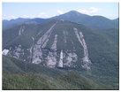 Looking east at Mt. Colden, Mt. Marcy, Gray Peak, Basin Mtn, Saddleback Mtn