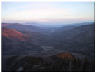 Looking north at Ausable Club, Whiteface Mtn, Esther Mtn, Porter Mtn, Blueberry Mtn