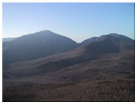 Looking southwest at Dial Mtn, Nippletop Mtn, Mt. Dix, Hough Peak