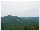 Looking southwest at Iroquois Mtn, Algonquin Peak, Wright Peak, Seward Mtn, Street Mtn