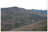 Looking south at Cascade Mtn, Gothics Mtn, Big Slide Mtn, Basin Mtn, Yard Mtn, Mt. Haystack, Little Haystack
