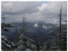 Looking northwest at Iroquois Mtn, Algonquin Peak, Wright Peak